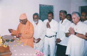 Swami Brahmasthananda BT Advani
